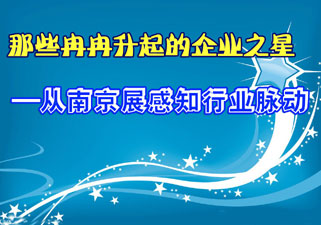 那些冉冉升起的企业之星 从南京展感知行业脉动