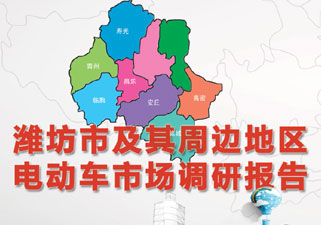 潍坊市及其周边地区电动车市场调研报告